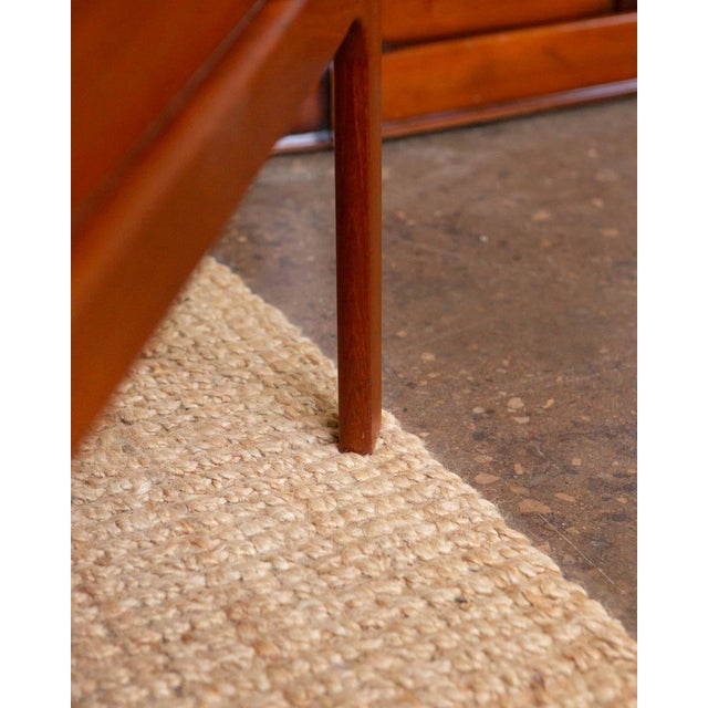 1960s Attributed to Arne Vodder Danish Teak Writing Desk For Sale - Image 16 of 18