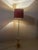 Gold Hollywood Regency French Brass Floor Lamp in the style of Maison Charles. France, 1970s For Sale - Image 8 of 18
