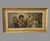 Wood Antique Victorian Framed Chromolithograph Children Music Flute Mandolin Serenade Print F. Lefler For Sale - Image 7 of 7