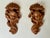European Alpine Baroque Style Hand-Carved Cherub Wall Sconces in Spruce, 1970, Set of 2 For Sale - Image 9 of 18