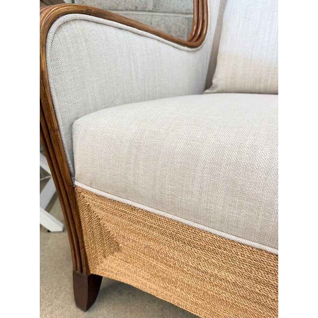 Palecek Kingston Wing Chair For Sale - Image 4 of 4