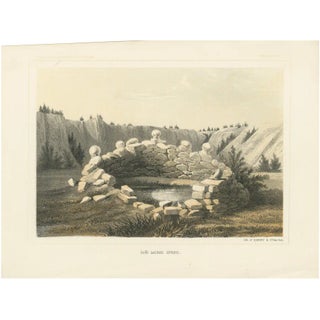 Zuni Sacred Spring, 1856, Paper For Sale