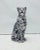 Ceramic Snow Leopard Ceramic Figurine from Ceramiche Boxer For Sale - Image 7 of 7