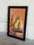 Still Life Canvas Painting With Plate Mid-Century Modern Vintage For Sale - Image 4 of 10