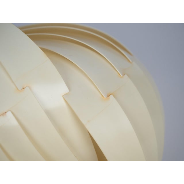 Plastic Vintage Moon Pendant Lamp by Flemming Brylle and Preben Jacobsen, 1960s For Sale - Image 7 of 14