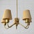 Mid-Century Brass and Textile Chandelier from Asea, Sweden, 1950s For Sale - Image 13 of 13