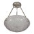 French Art Deco Geometric Floral Pendant Light by Viarmé - 1930s For Sale
