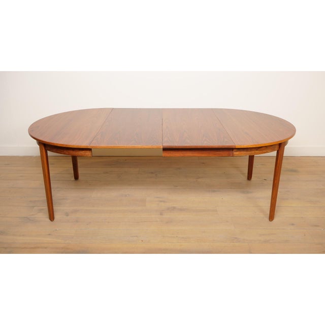 Vintage Extendable Rosewood Dining Table, 1960s For Sale - Image 14 of 14