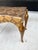 Gold Vintage Art Deco Enameled Wood Harlequin Console Table For Sale - Image 8 of 10