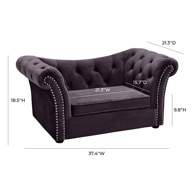 Dachshund Grey Pet Bed For Sale In Los Angeles - Image 6 of 9