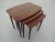Wood Danish Rosewood Nesting Tables, 1960s, Set of 3 For Sale - Image 7 of 18