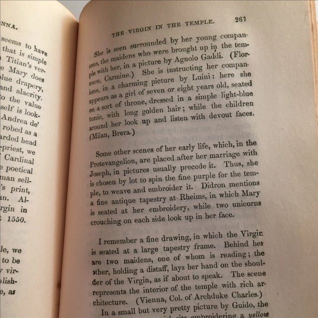 Brown Legends of the Madonna Represented Fine Arts 1896 For Sale - Image 8 of 10