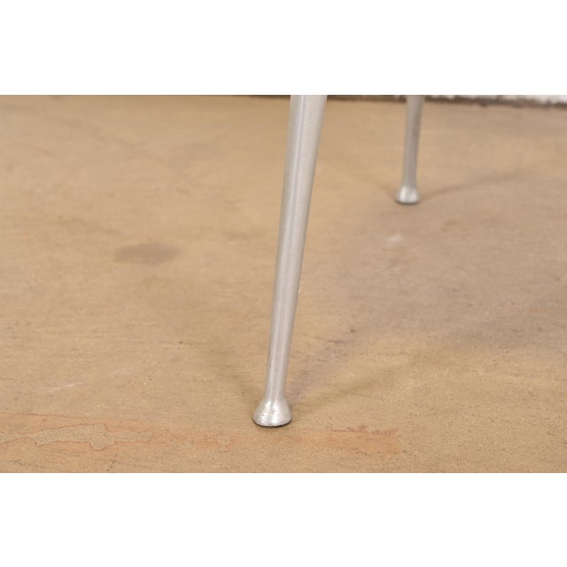 Shelby Williams Mid-Century Modern Aluminum "Gazelle" Chairs, Pair For Sale - Image 9 of 12