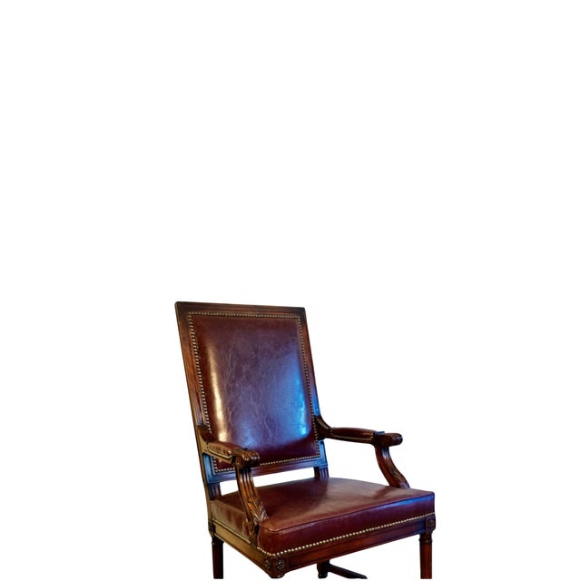 Late 20th Century Classic Cherrywood Dining Set With Self-Storing Leaves – Table + 10 Chairs For Sale - Image 4 of 4