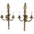 18th Century Rococo Giltwood Three-Light Wall Sconces For Sale - Image 11 of 11