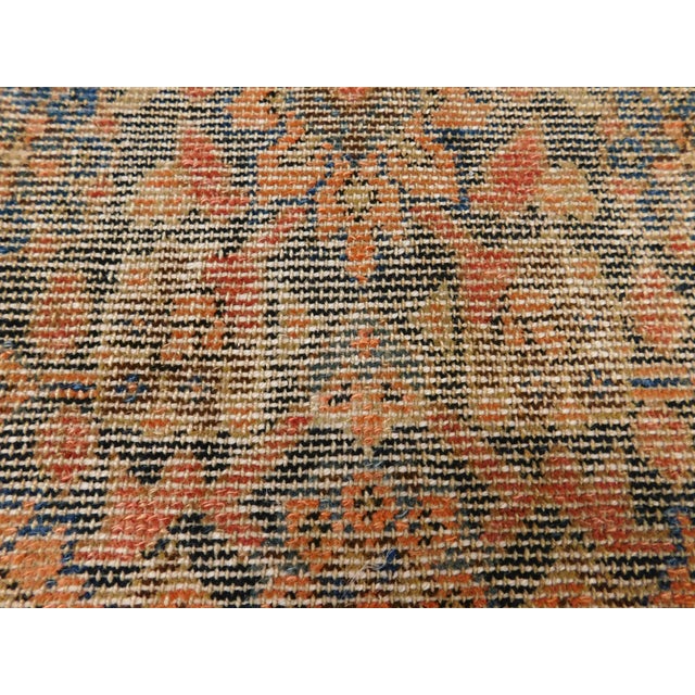 Textile Antique Persian Rug. 4'x 5' For Sale - Image 7 of 14