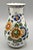 Chinoiserie Vintage Hand Painted Dutch Delft Chinoiserie Polychrome Vase For Sale - Image 3 of 9