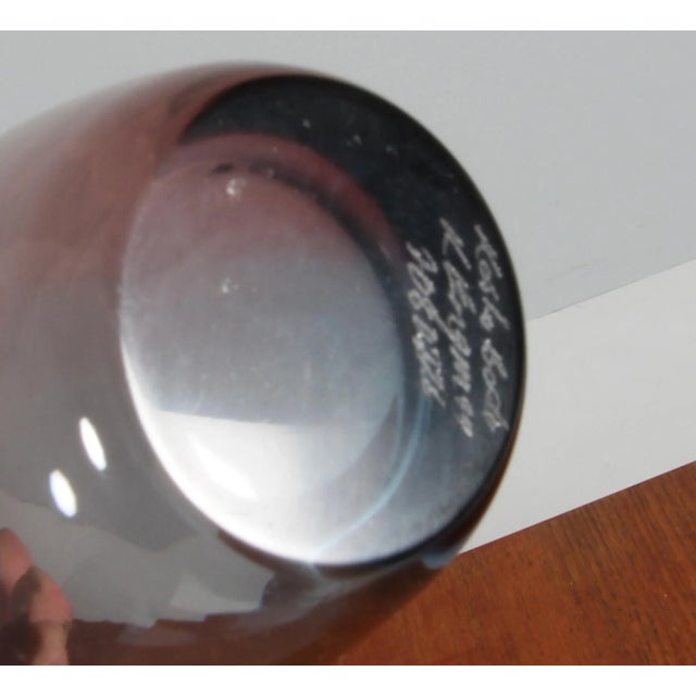 Glass Vase by Kjell Engman for Kosta Boda, 1890s For Sale - Image 7 of 8