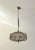 Chrome 1970’s Glass and Chrome Chandelier For Sale - Image 8 of 8