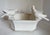 Contemporary 1970's Fitz and Floyd Ceramic Perched Doves Centerpiece Bowl Planter For Sale - Image 3 of 12