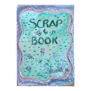 1940s Helen Malta Scrap Book Cover Design