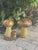 Contemporary 1960s Two Boletus Mushrooms Garden Concrete Ornaments, 2 Pieces For Sale - Image 3 of 4