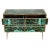 Forest Green Wooden Dresser in Malachite Glass with Six Drawers, 1980s For Sale - Image 8 of 9