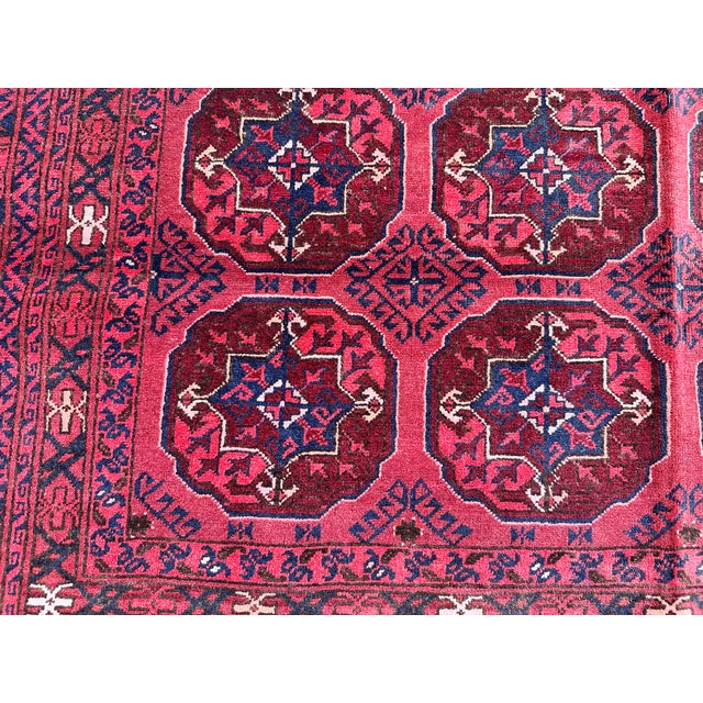 2000 - 2009 Fine Quality Red Bokhara Hand-Knotted Wool Rug - 7'9" X 5'5" For Sale - Image 5 of 16
