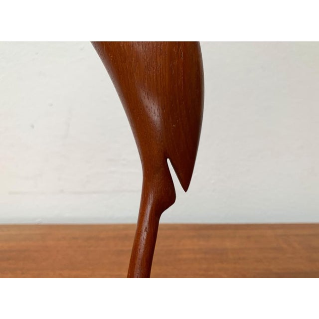 Mid-Century Wooden Teak Birds, 1960s, Set of 2 For Sale - Image 13 of 15