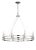 Ashland 8-Light Statement Round Nickel Chandelier For Sale In Atlanta - Image 6 of 9