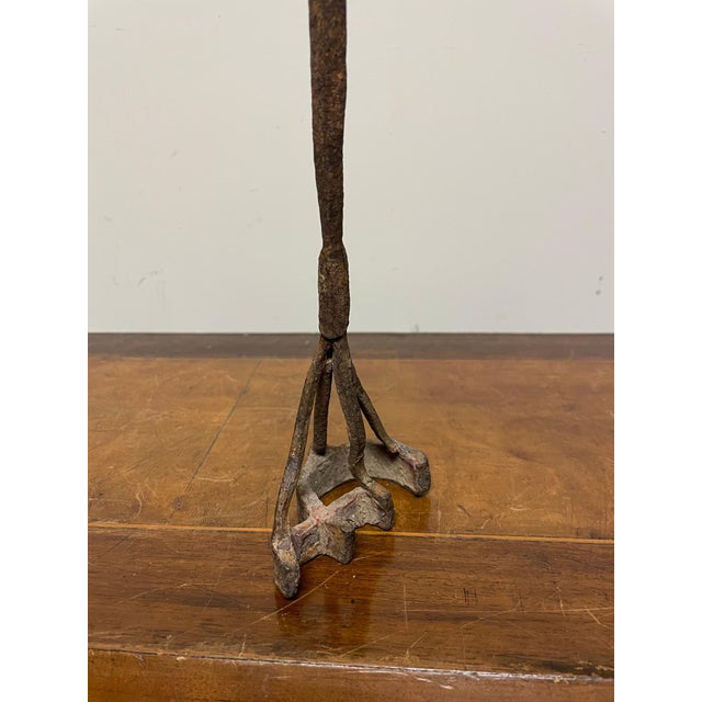 Early 20th Century Vintage Texas Cowboy Hand Wrought Cattle Branding Iron For Sale - Image 5 of 12