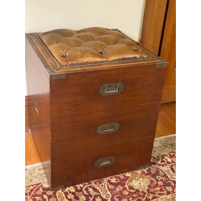 19th Century English Campaign Trunk For Sale - Image 12 of 13