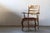 Vintage Brutalist Oak Razorblade Armchairs attributed to Henning Kjærnulf, 1960s, Set of 2 For Sale - Image 6 of 18