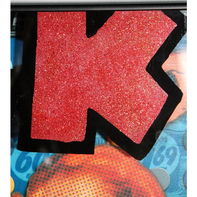 Plastic Vintage C.1980's Dick Tracy Acrylic Shadowbox Wall Art For Sale - Image 7 of 9