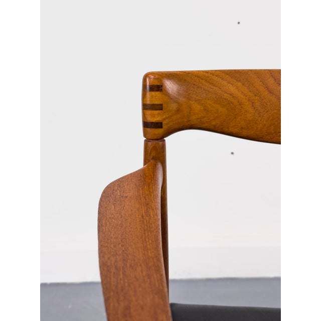 Vintage Teak Armchair by H. W. Klein for Bramin, 1960s For Sale - Image 4 of 16
