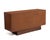 Lane Furniture 113 Lane "Tower Suite" Credenza Walnut Rosewood Chrome Mid Century 1970s For Sale - Image 4 of 18