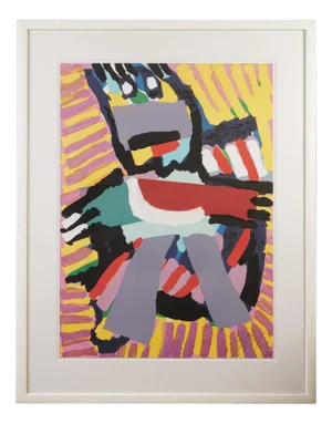 Karel Appel, Composition, 1960s, Lithograph