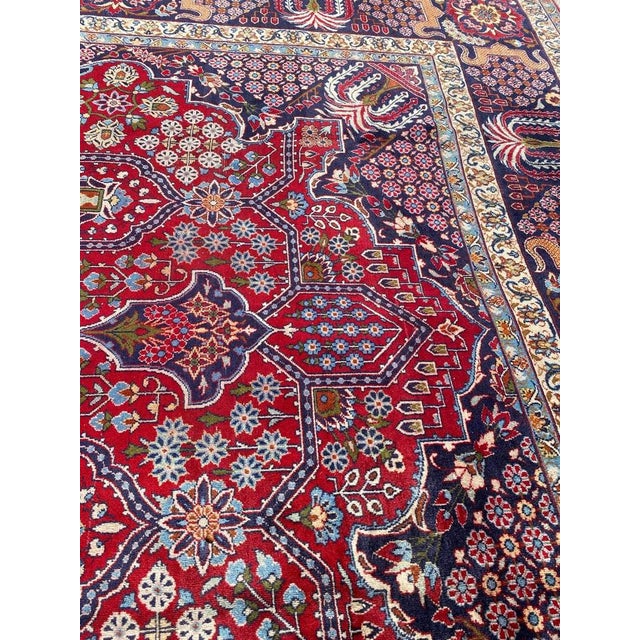 Mid-Century Tabriz Rug, 1950s For Sale - Image 18 of 18