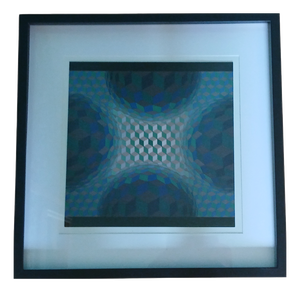 Victor Vasarely, Op Art Composition, 1975, Print