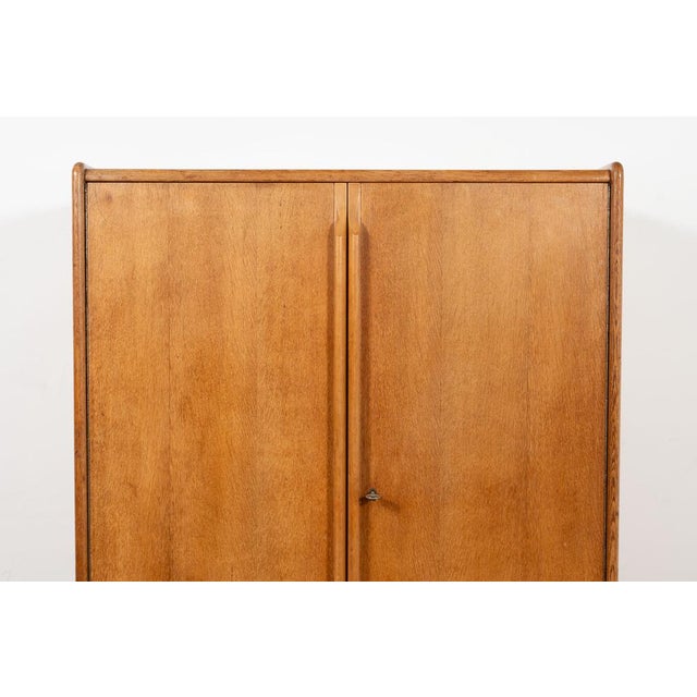 Metal CE06 Oak Series Cabinet by Cees Braakman for Pastoe, 1950s For Sale - Image 7 of 11