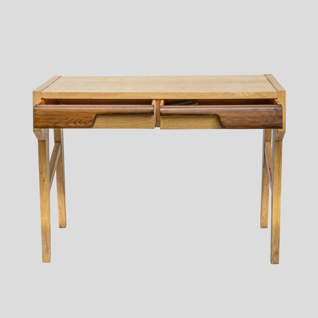 Vintage Italian Wooden Console Table, 1950s For Sale - Image 9 of 10