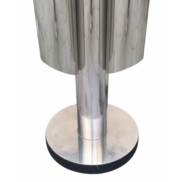 Metal Tall Chrome and Leather Bar Stools, Italy, 1970s, Set of 2 For Sale - Image 7 of 8