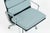 Pair of Eames Soft Pad Recliners for Herman Miller, Blue Gray Aluminum Group Lounge Chairs For Sale - Image 14 of 17