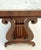 Antique Marble Top Mahogany Lyre Table For Sale - Image 10 of 12