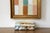 Beige Original Framed Abstract Painting in Vintage Gold Frame For Sale - Image 8 of 17