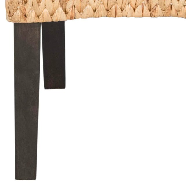 Wood Anna 18''H Wicker Dining Chair in Natural - a Pair For Sale - Image 7 of 8