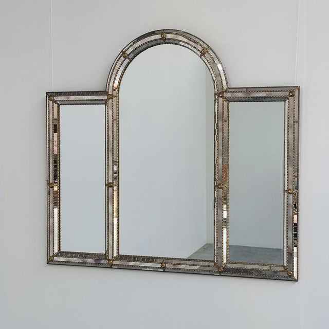 Large Spanish Mosaic Mirror, 1980s For Sale - Image 9 of 11