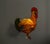 Mid-Century Modern Paper Rooster Lantern, West Germany, 1960s For Sale - Image 3 of 14