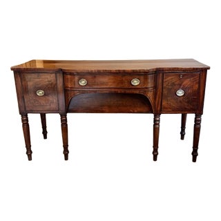 Antique George III Mahogany Sideboard, 1800s For Sale