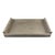 Vintage Large 25'' X 18'' Anglo-Indian Bohemian Embossed Engraved Metal Tray For Sale